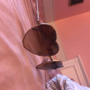 Heart shaped sunglasses